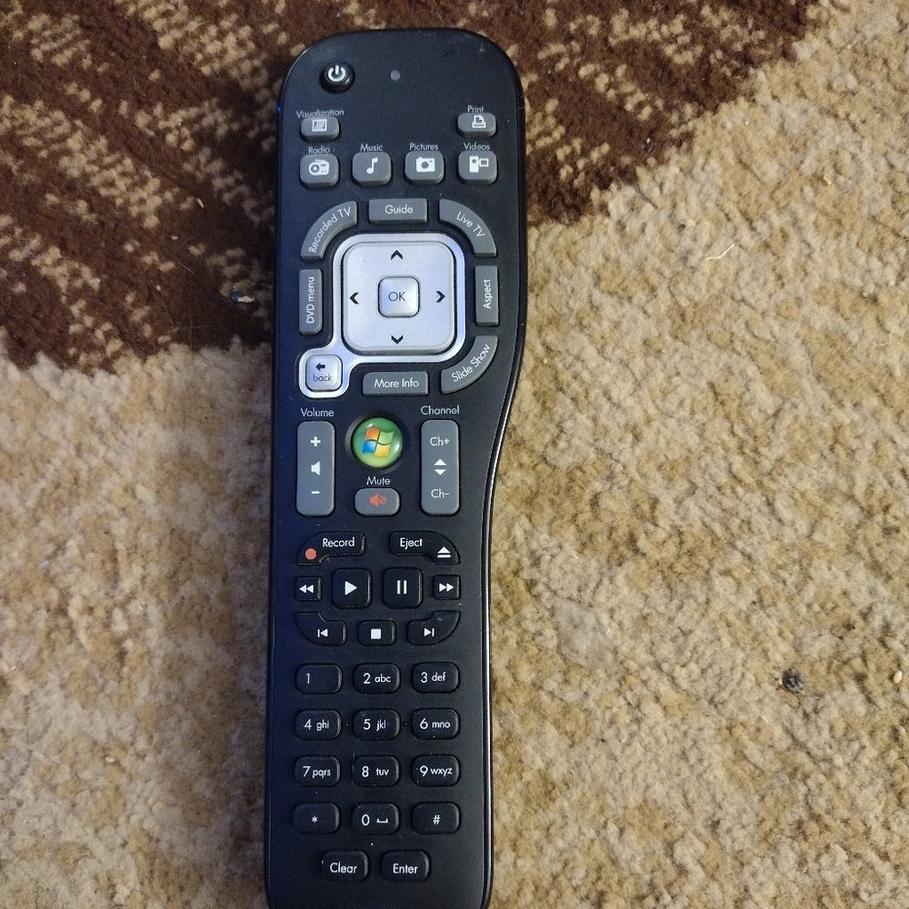 HP Windows Media Center Remote Control - Picture 2 of 2